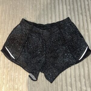 lululemon athletica Black Speckled Athletic Shorts